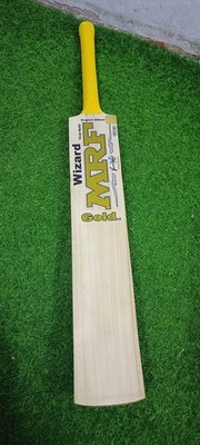 MRF Wizard Gold 2.0 English Willow Cricket Bat | Grade 2 | Big Thick| SH.