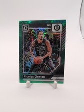 2024-25 Donruss Optic Nicolas Claxton Hyper Green SN 057/249 #170 Brooklyn Nets