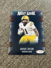 2026 Sage Low Series Football - Darius Taylor #91 - Next Level Blue
