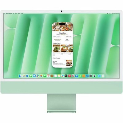 Apple 2024 iMac | 24'' 4.5K | M4 Chip | 8-core CPU | 16GB | 512GB | Green