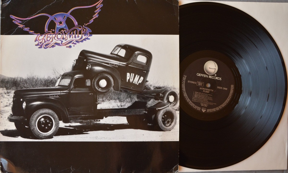米LP Aerosmith Pump B002518301 Geffen Records /00260 Aerosmith Pump LP Vinyl Album GHS 24254 Geffen 1989 for sale