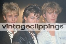 A-HA photograph 1980s photo pop rock band Morten Harket Norway aha