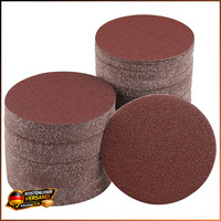 Schleifpapier 125Mm Klett Schleifscheiben 100 StüCk 60 KöRnung