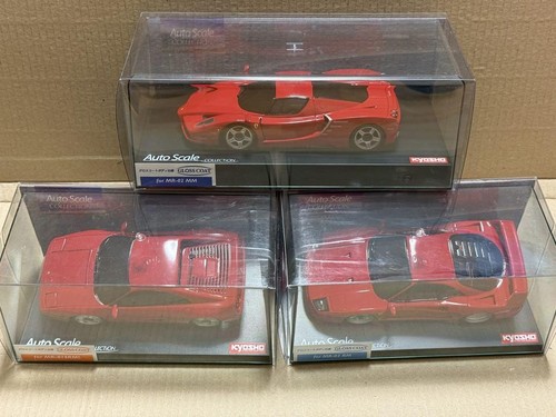 Kyosho Mini-Z Ferrari Set (9 Cars) 1/28 Scale Rc Model Cars Collectible Diecast - Picture 4 of 4