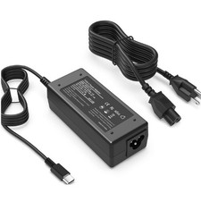 Universal 65W USB C Laptop Charger Compatible with HP chromebook Lenovo Dell Ace