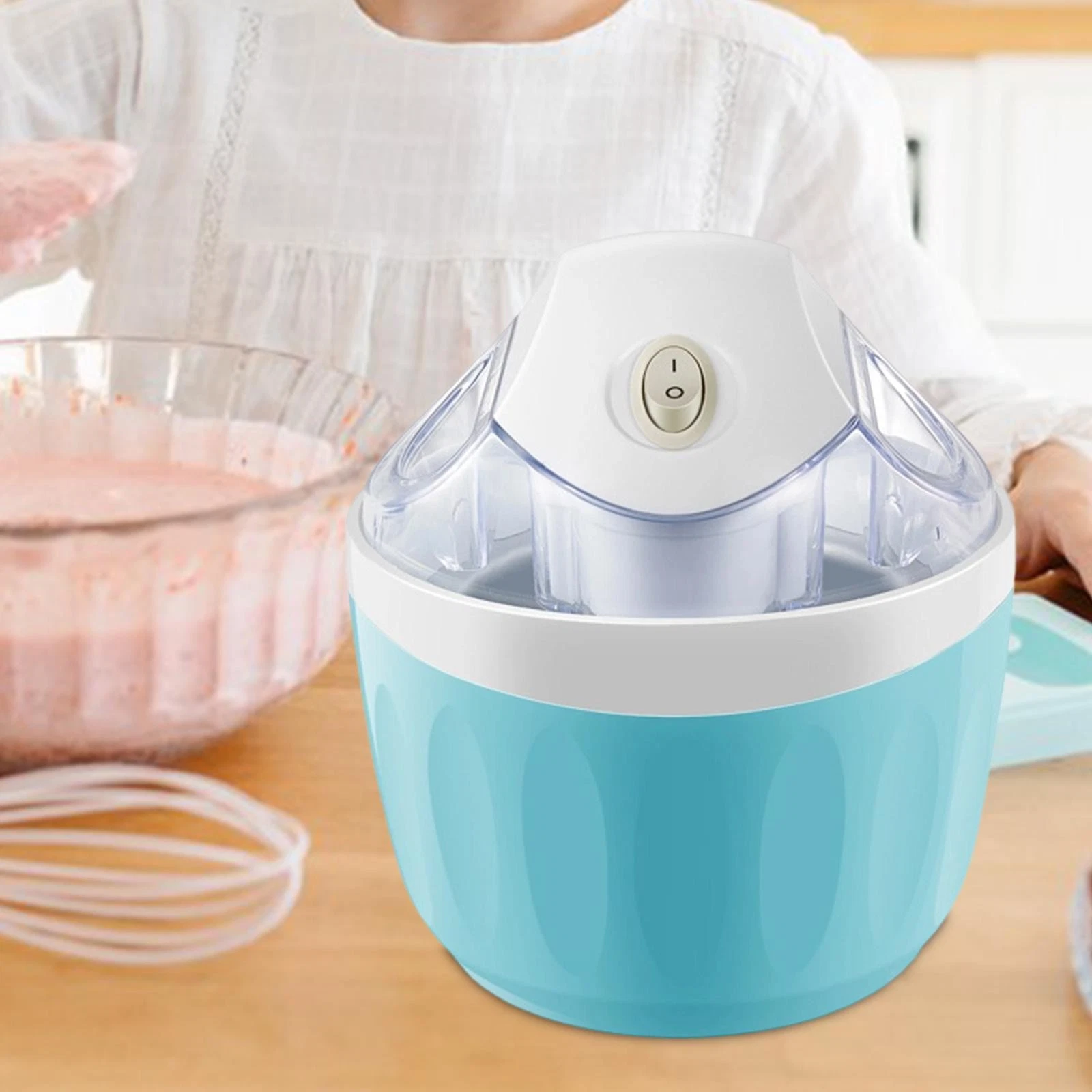 Electric Ice Cream Maker Summer Dessert Maker Home Use Space Saving Slush
Opens in a new window or t