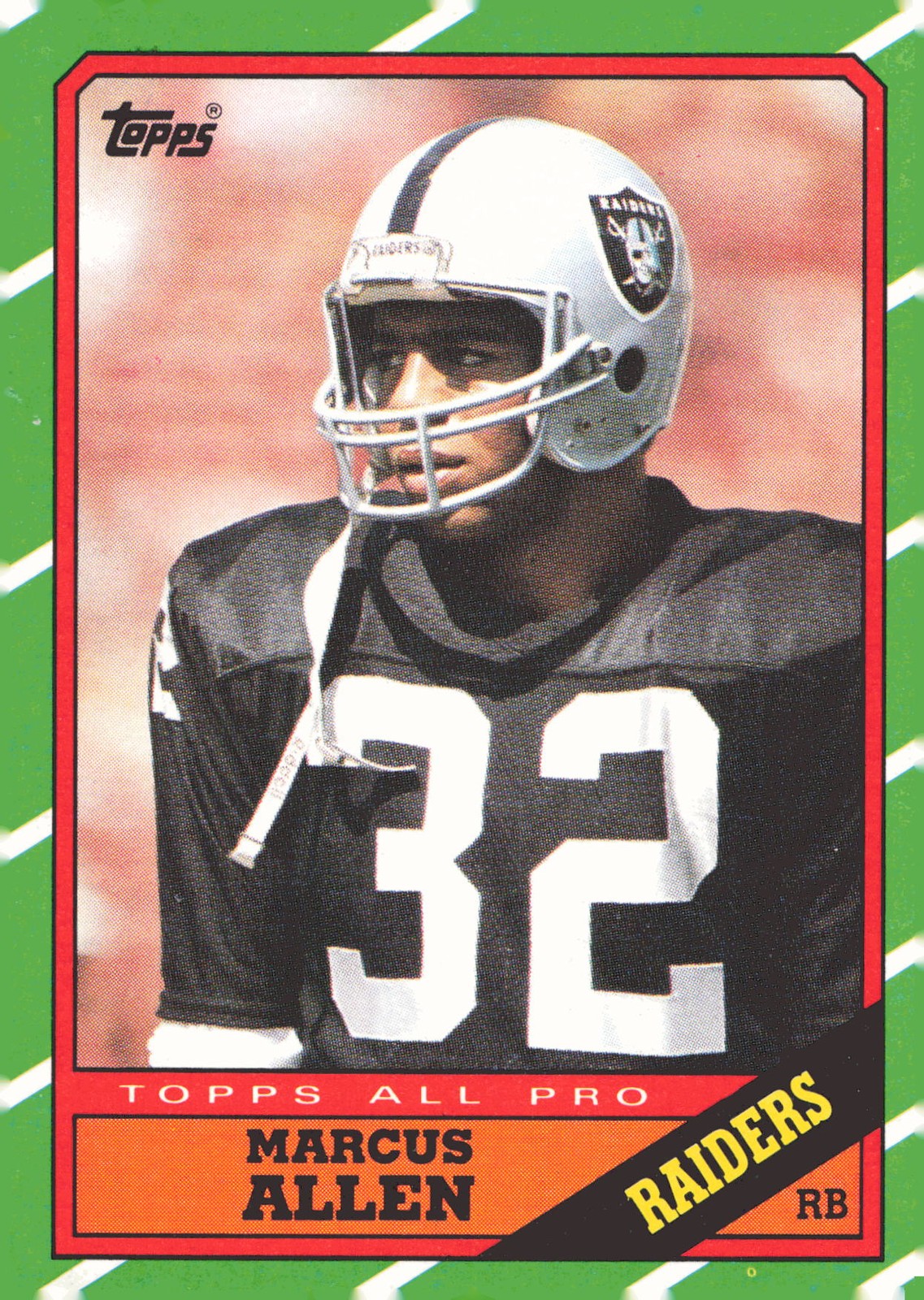 1986 Topps #62 Marcus Allen