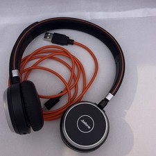 Jabra Evolve 65 Stereo Wireless Headset w Link USB Dongle Cable Pouch MS Duo