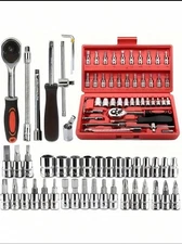 46 Piece Tool Set For Cars, Home Use, Ect.