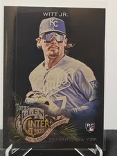 2022 Topps Allen & Ginter X (Black) Base BOBBY WITT JR. RC #203 Royals