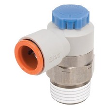 1 PC Smc AS4211F-N04-11S Speed Control Valve, 3/8 In Tube, 1/2 In