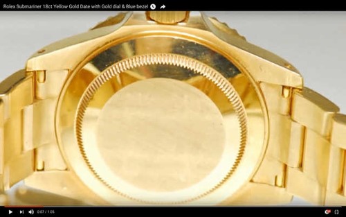 ROLEX SUBMARINER 16618 IN ORO 18K NUOVO MAI USATO FULL SET GARANZIA IN BIANCO - Foto 12 di 18