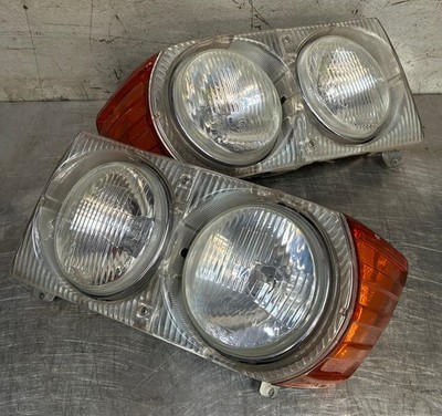 Orig. Mercedes-Benz R107 C107 US Scheinwerfer Set SL SLC 1305233055 1305233056