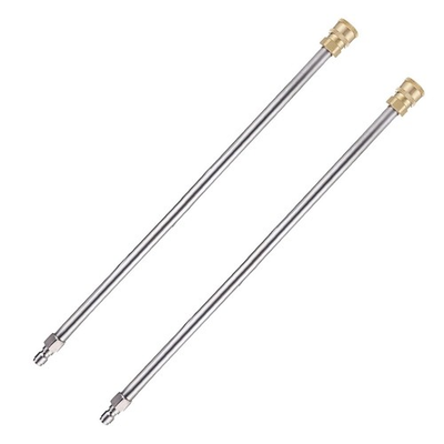 #ad RIDGE WASHER Pressure Washer Extension Wand 17 Inch Stainless Steel Brass $21.09