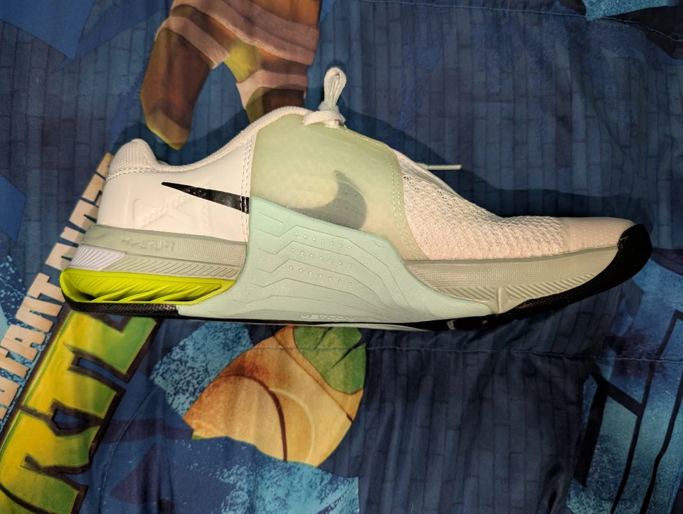 Nike Metcon 7 para mujer talla 10 Summit blanco/negro/espuma de mar CZ8280-100 NUEVO SIN CAJA Foto 4 de 4