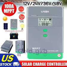 5200W MPPT Solar Charge Controller 100A 12V 24V 36V 48V APP Battery PV Regulator