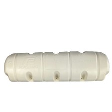 Plastimo Bumper Dock Fender Air Filled White PVC 1/2 Round 250x900 Model 38068