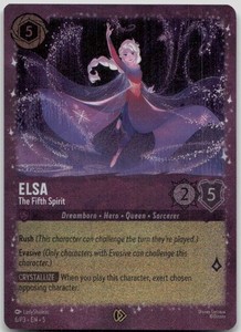 Elsa the Fifth Spirit Promo | eBay