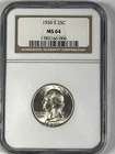 1936-S Washington Quarter : NGC MS64