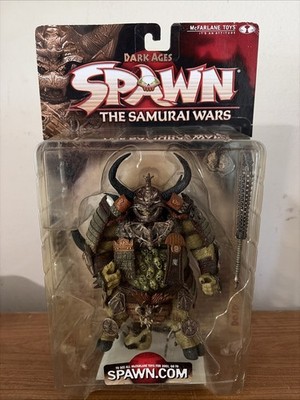 Vintage 2001 McFarlane Spawn Dark Ages The Samurai Wars Dojo Action Figure New