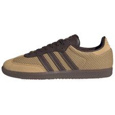 Adidas Originals SAMBA OG Low top Skateboard Shoes Unisex Gold Beige JR0884  
