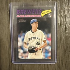 2026 Topps Heritage - Jacob Misiorowski #144 Dark Gray Border (RC)