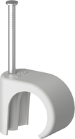 Kabelschellen, 50 StüCk Nagelschellen, 18-22 Mm, 304 Edelstahl, Kabelmanagement