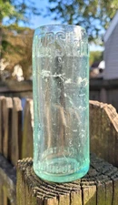 Vintage Pepsi Bottle 1918 Block Script Norfolk Va Upcycled Penny Jar D.O.C. 1322