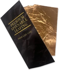Lime Line Spin-Able Automotive Grade Metal Leafing (Copper)