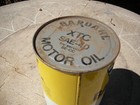 VINTAGE 1 OUART OF BARDAHL 40 WT.MOTOR OIL METAL CAN — photo 6
