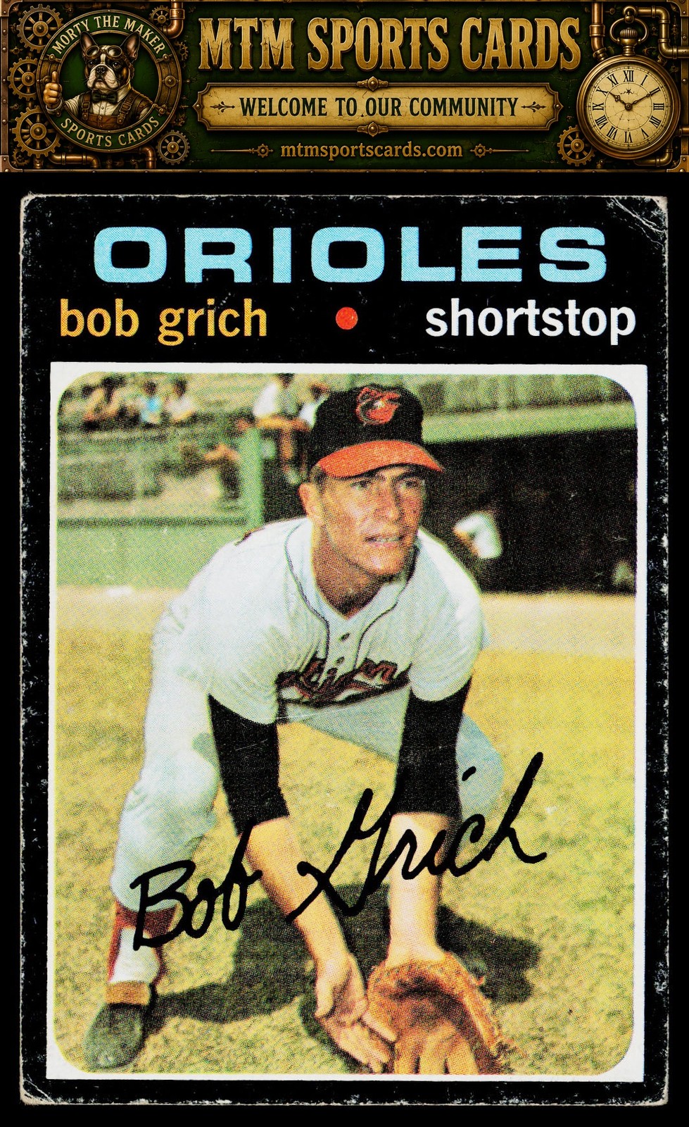 1971 Topps #193 Bob Grich