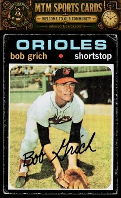 1971 Topps #193 Bob Grich