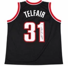 Sebastian Telfair Portland Trail Blazers Signed #31 Basketball Jersey NBA