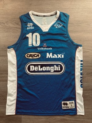 Basketball Trikot - Erreà - Hellblau/Weiß - L
