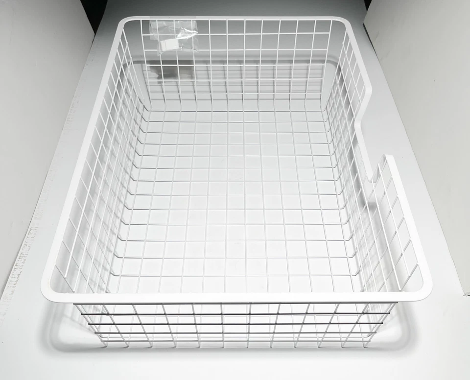 Rubbermaid Configurations Cesta Deslizante Añadir en Armario Cajón Organización Blanco Foto 3 de 4