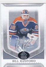2020/21 SP SIGNATURE EDITION..BILL RANFORD..SILVER SCRIPT..CARD # 63..OILERS
