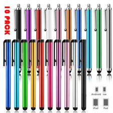 10Pack Universal Stylus Pen Touch Screen For iPad iPhone Android Samsung Tablet