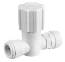 Flomasta Twistloc Plastic Push-Fit Stop Cock 22mm