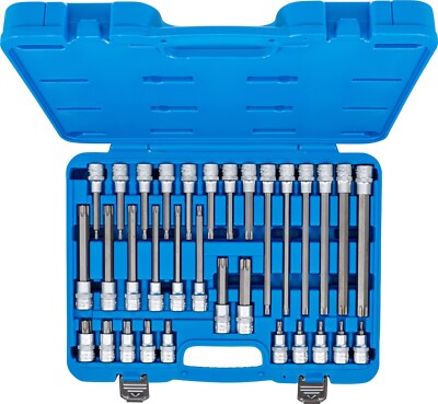 BGS 32x 1/2'' Torx Nuss Bit Nüsse T20-T70 T-Profil Bits Torxnüsse Steckschlüssel