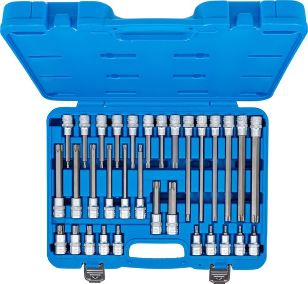 "Bgs 32X 1/2\" Torx Nuss Bit NüSse T20-T70 T-Profil Bits TorxnüSse SteckschlüSsel"-image