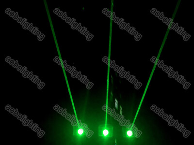 2W Rotate Outdoor Roof Green Laser Light Waterproof Landmark Railway Show Lasers