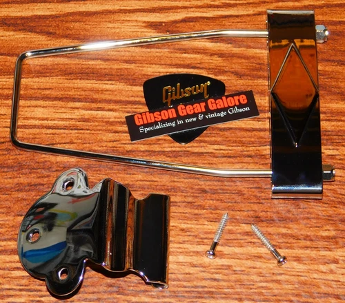 Epiphone Casino Trapeze Tailpiece Nickel Guitar Parts ES-335 339 Hollowbody Pass