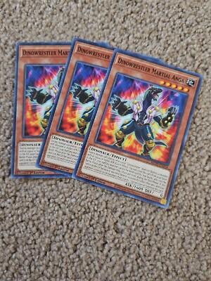 Yu-Gi-Oh! Chaos Impact Booster - Dinowrestler Martial Ampelo CHIM-EN006 Common 1st Edition Card