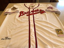 Mitchell  Ness Cooperstown Collection 1995 Braves Greg Maddux Jersey - Mens XL