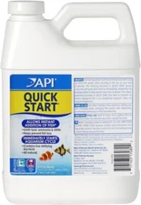 API QUICK START Freshwater and Saltwater Aquarium Nitrifying Bacteria 32-Ounce