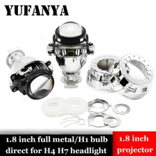 Smallest 1.8 Bi Xenon Projector Lens Gatling Gun Shrouds Car Retrofit Headlight