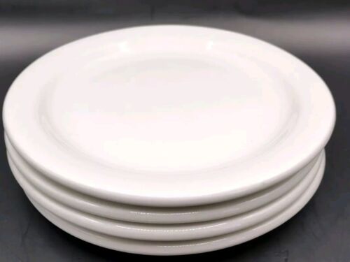 Set Of 4 Rego Fine Porcelain Restaurant Ware 5 1/2" Bread and Butter Plates EUC - Picture 2 of 4