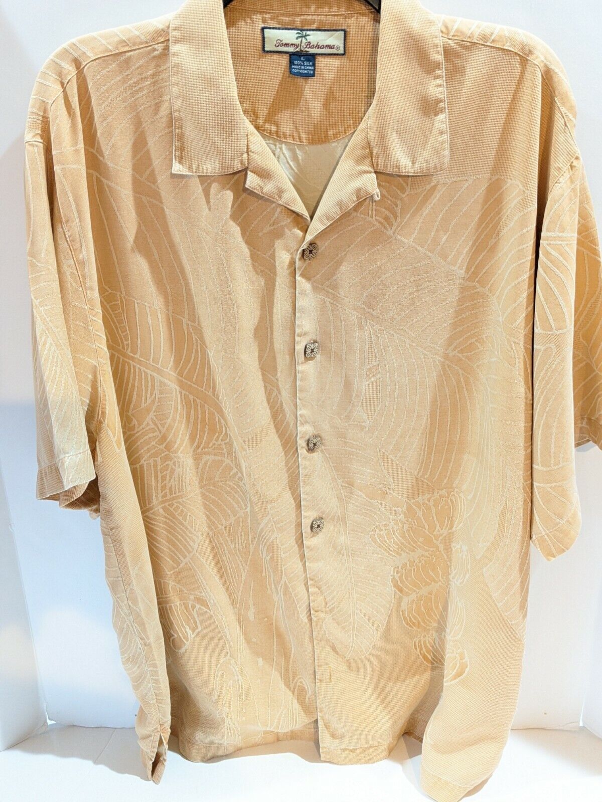 Tommy Bahama Large Silk Shirt - image 5