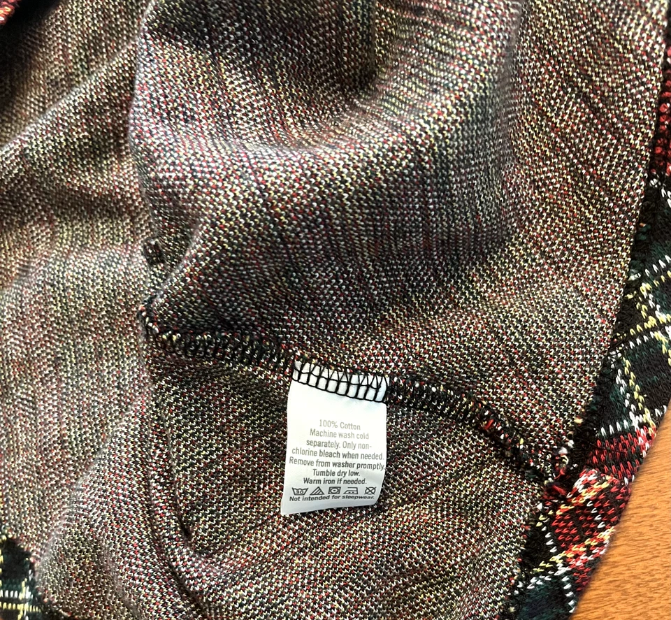 Vestido de Natal xadrez vermelho/verde Janie and Jack "presente de férias" tamanho 3 - Imagem 4 de 4