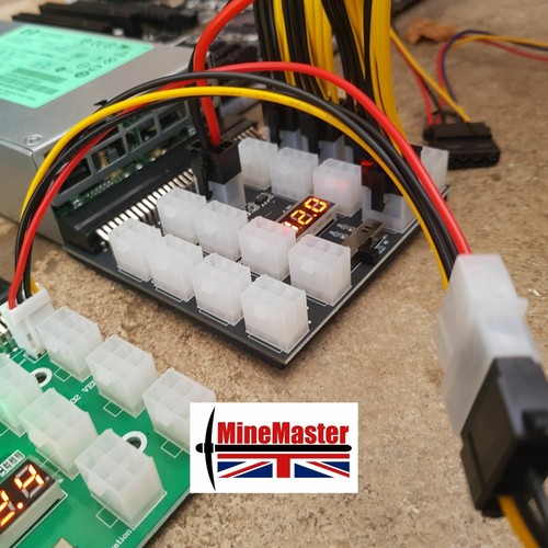 4 pin Molex to mini 4 pin 'Floppy' Cable - sync your breakouts! Multi-PSU Mining - Picture 2 of 6